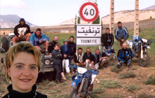 Chantal, raid humanitaire au Maroc