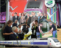 Strasbourg, inauguration du TGV