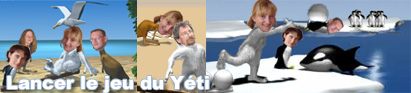 Lancer le jeu du Yéti et faire un score meilleur que celui de Pollux